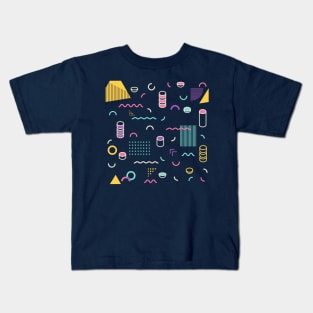 Memphis style Kids T-Shirt